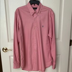 Polo by Ralph Lauren Pink Dress Shirt Classic Design